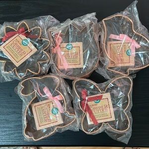 Set of Wilton Copper Cookie Cutters